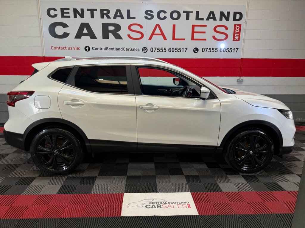 Nissan Qashqai 1.3 Dig-t N-connecta Euro 6 Ss White #4