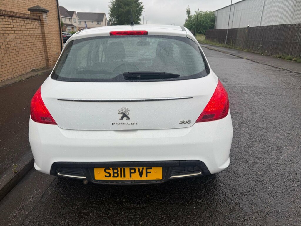 Peugeot 308 1.6 Vti Active Euro 5 White #6