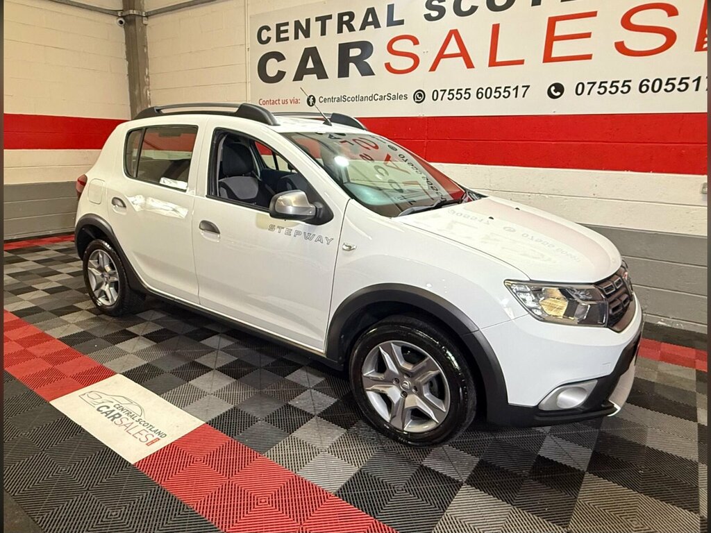 Dacia Sandero Stepway 0.9 Tce Comfort Euro 6 Ss White #2
