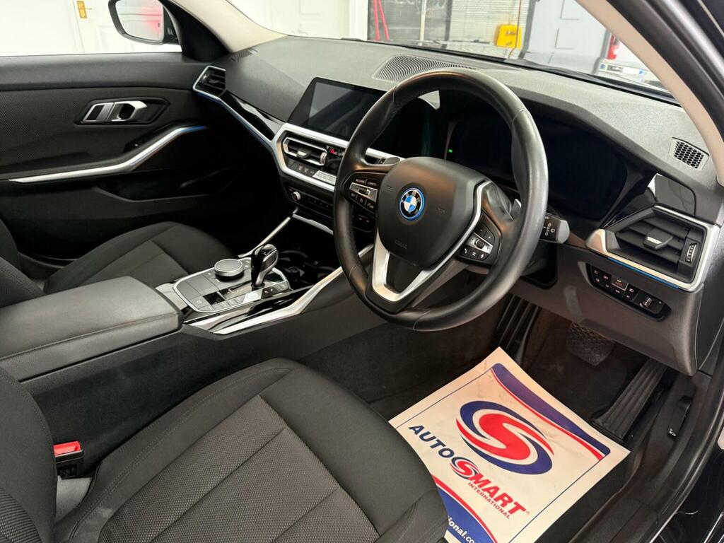 BMW 3 Series 2.0 330E 12Kwh Se Pro Touring Euro 6 Ss AF22VGC Black #4