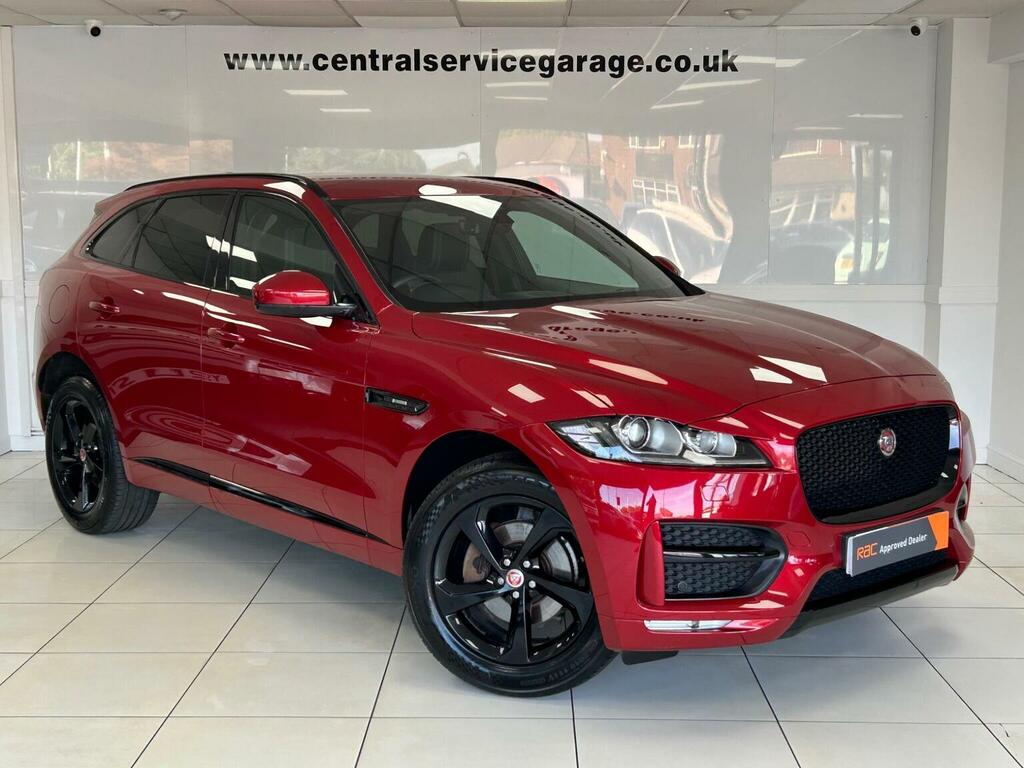 Jaguar F-Pace 2.0 D180 R-sport Euro 6 Ss Red