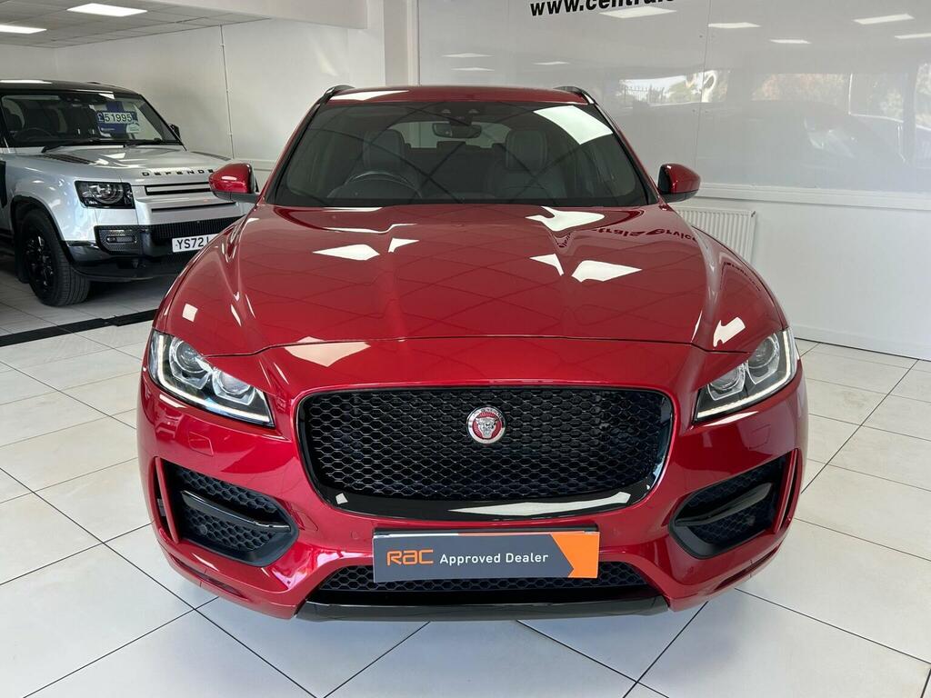 Jaguar F-Pace 2.0 D180 R-sport Euro 6 Ss SA19NWN Red #2