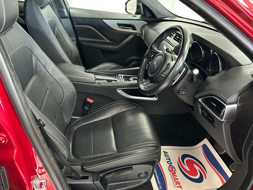 Jaguar F-Pace 2.0 D180 R-sport Euro 6 Ss SA19NWN Red #5