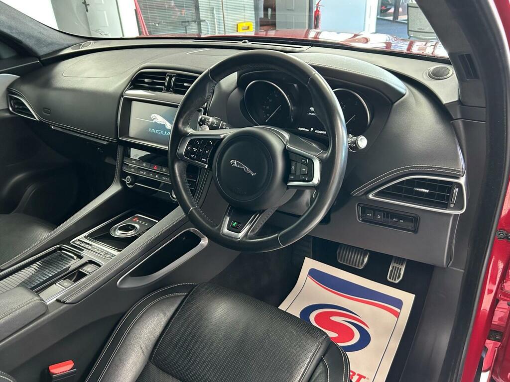 Jaguar F-Pace 2.0 D180 R-sport Euro 6 Ss SA19NWN Red #4