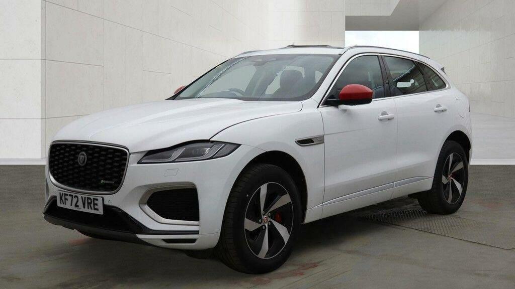 Jaguar F-Pace 2.0 P400e 17.1Kwh R-dynamic S Awd Euro 6 Ss White #2