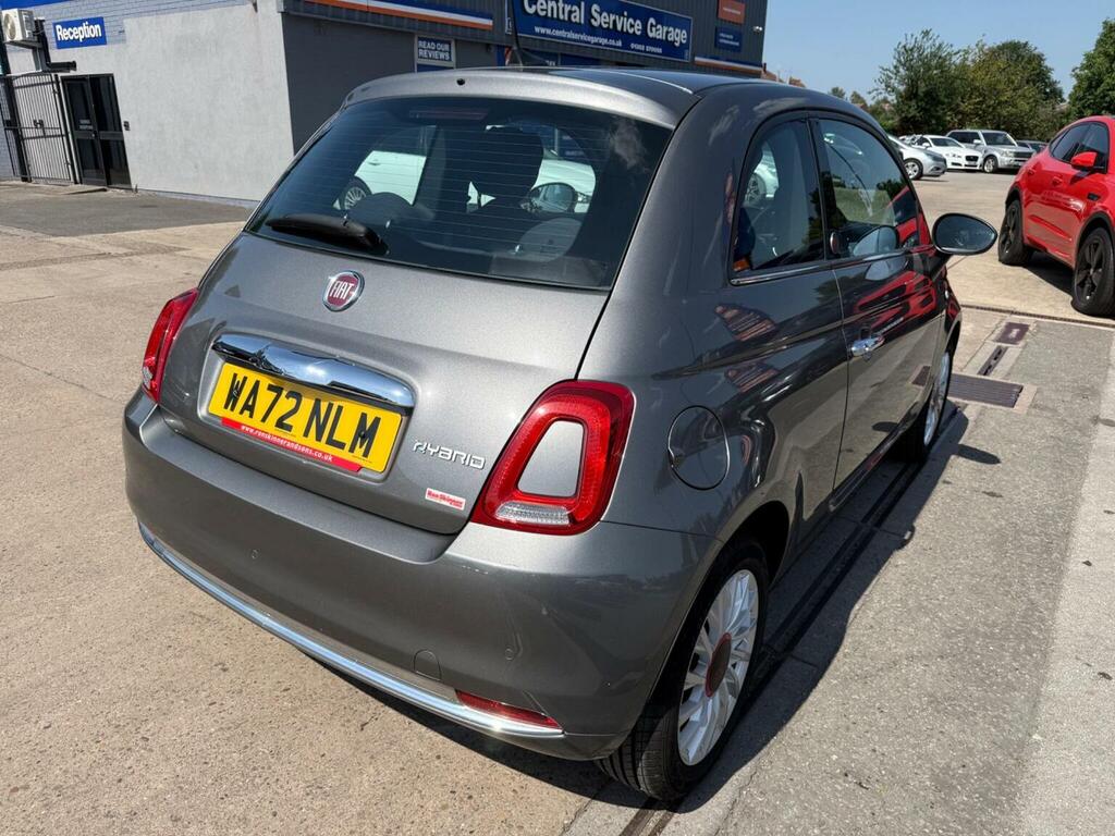 Fiat 500 Hatchback Blue #21