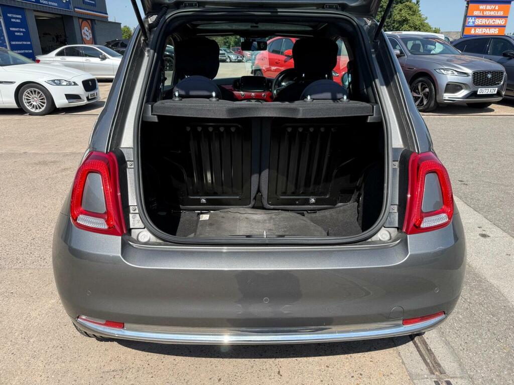 Fiat 500 Hatchback Blue #22