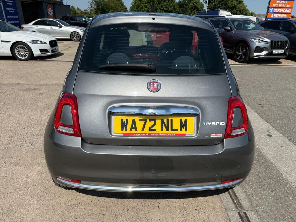 Fiat 500 Hatchback Blue #20