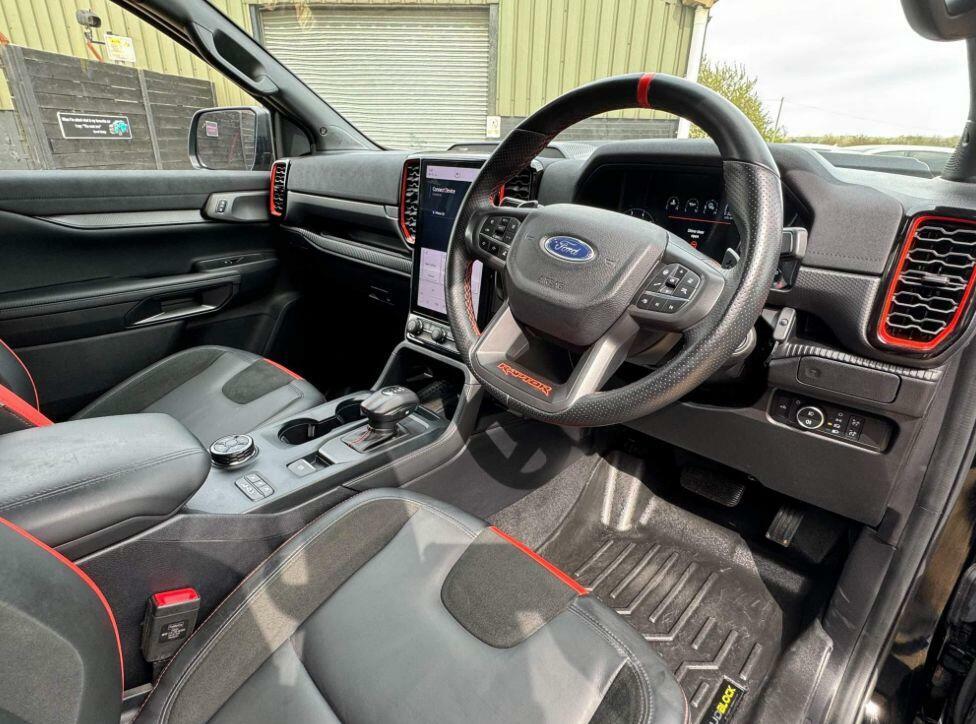 Ford Ranger Raptor 3.0 Ecoboost V6 292Ps 4X4 Double Cab T White #10
