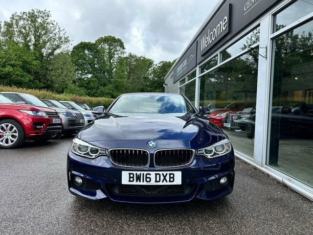 BMW 4 Series Convertible Blue #2