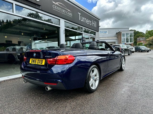 BMW 4 Series Convertible Blue #5