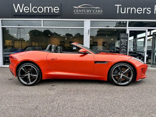 Jaguar F-Type V6 S Orange #4