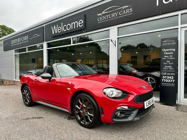 Abarth 124 Spider Convertible Red #3