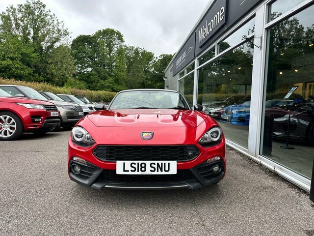 Abarth 124 Spider Convertible Red #2