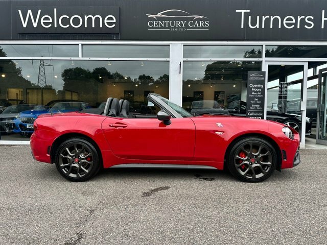 Abarth 124 Spider Convertible Red #4