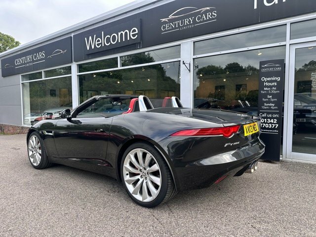 Jaguar F-Type V6 Supercharged Convertible Red #7