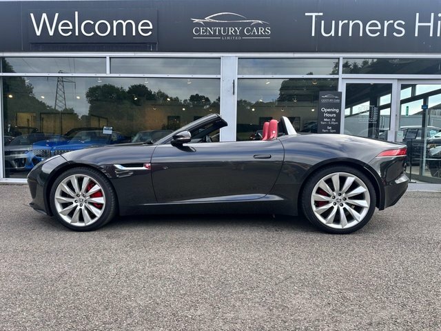 Jaguar F-Type V6 Supercharged Convertible Red #8