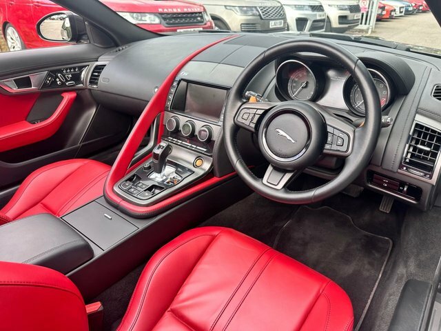 Jaguar F-Type V6 Supercharged Convertible Red #12