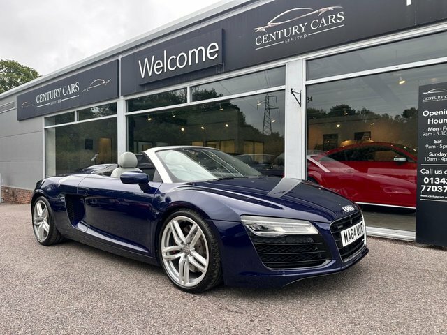 Audi R8 Convertible Blue #3