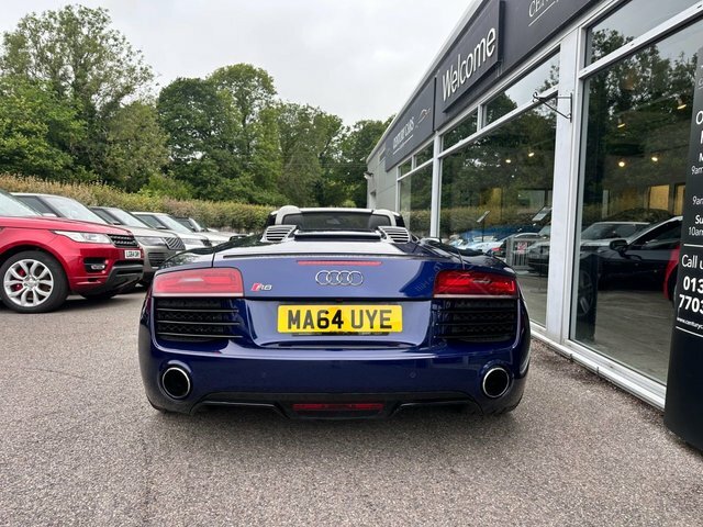 Audi R8 Convertible Blue #6