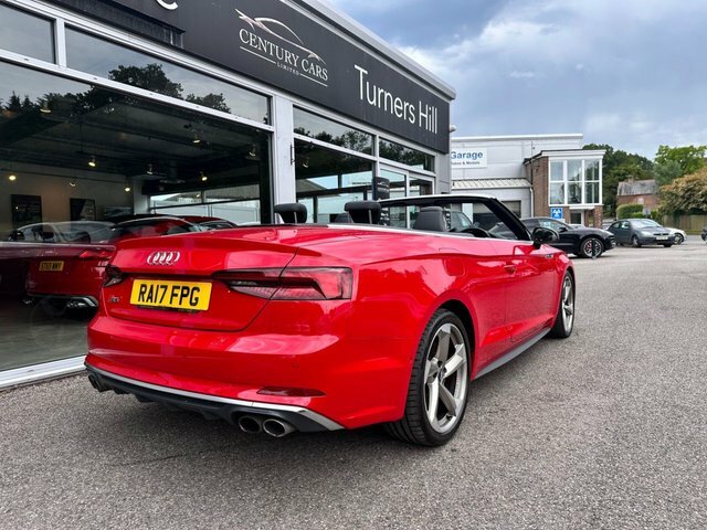 Audi S5 Convertible Red #5
