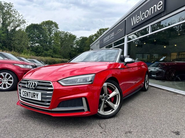 Audi S5 Convertible Red