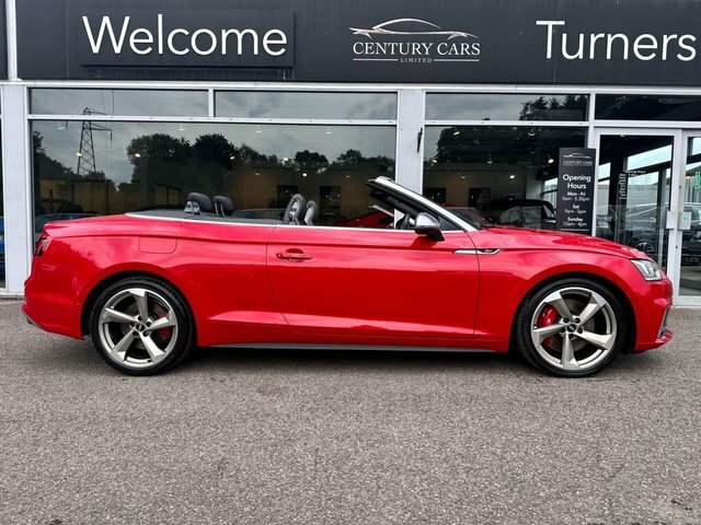 Audi S5 Convertible Red #4