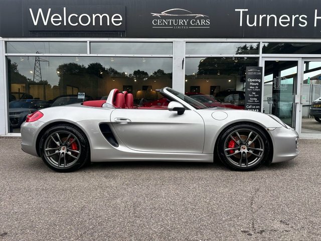 Porsche Boxster Convertible Silver #4