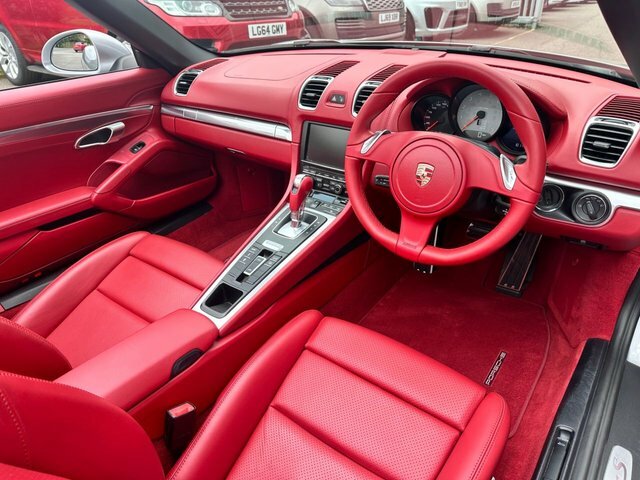 Porsche Boxster 981 White #12