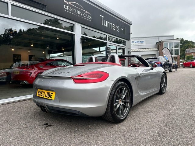 Porsche Boxster Convertible Silver #5