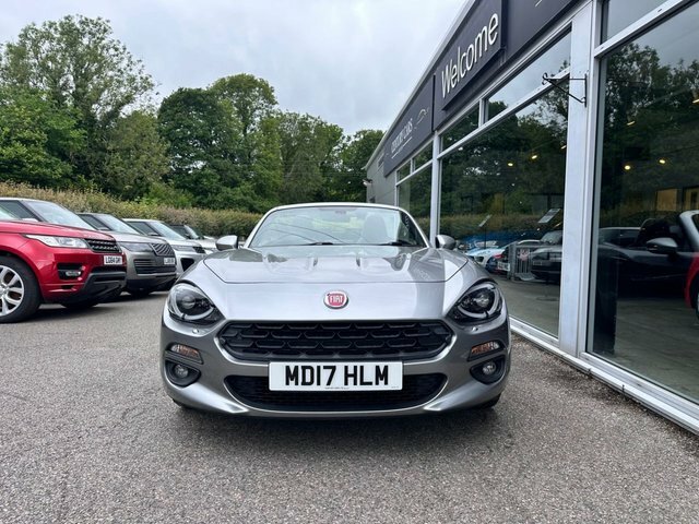 Fiat 124 Spider Convertible Grey #2