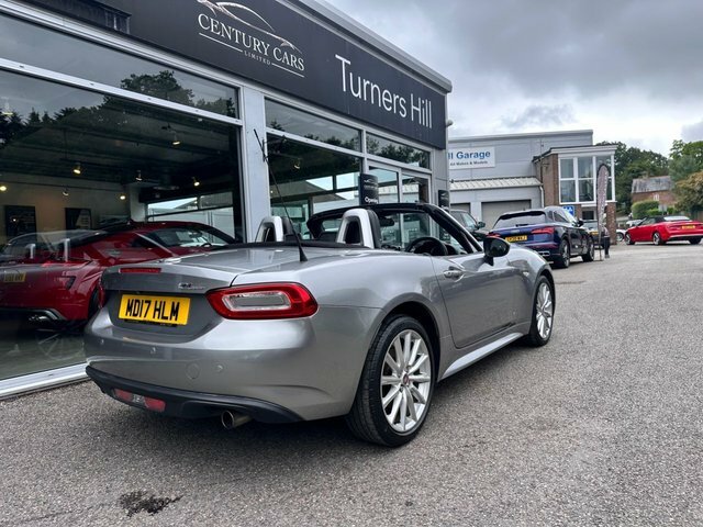 Fiat 124 Spider Convertible Grey #5
