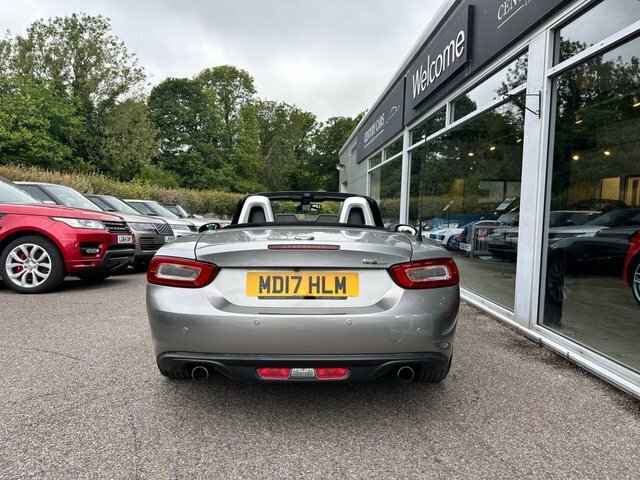 Fiat 124 Spider Convertible Grey #6
