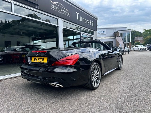 Mercedes-Benz SL Class 500 Black #5