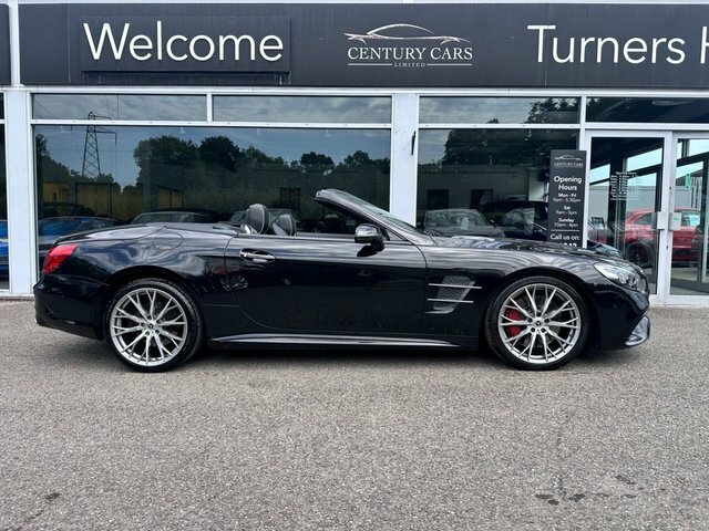 Mercedes-Benz SL Class 500 Black #4