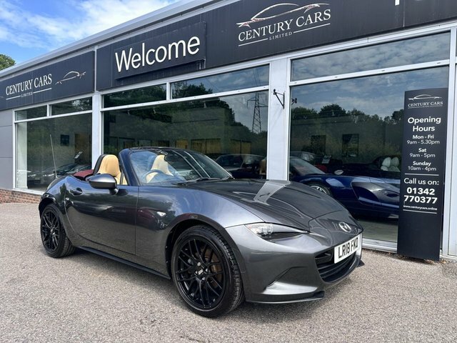 Mazda MX-5 Convertible Grey #3