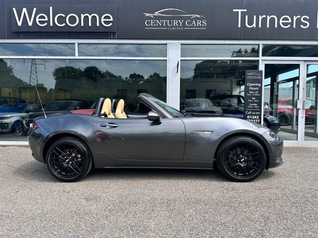 Mazda MX-5 Convertible Grey #4
