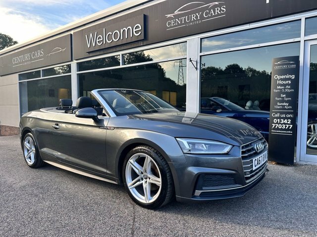 Audi A5 Convertible Grey #3