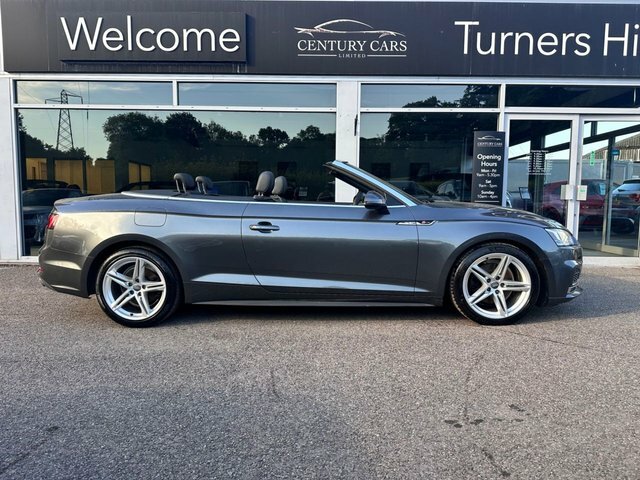 Audi A5 Convertible Grey #4