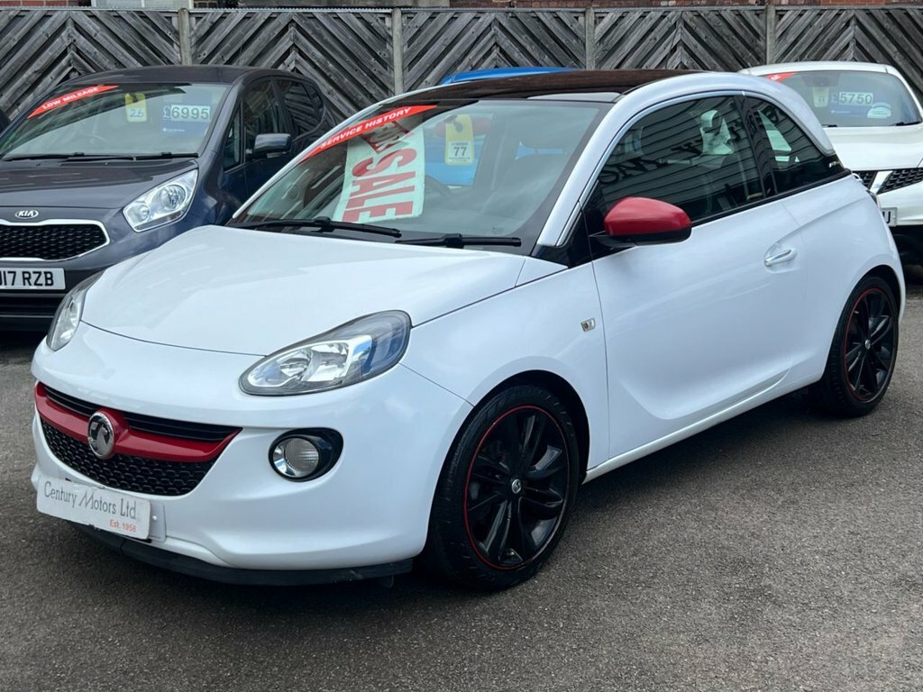 Vauxhall Adam 1L Glam White