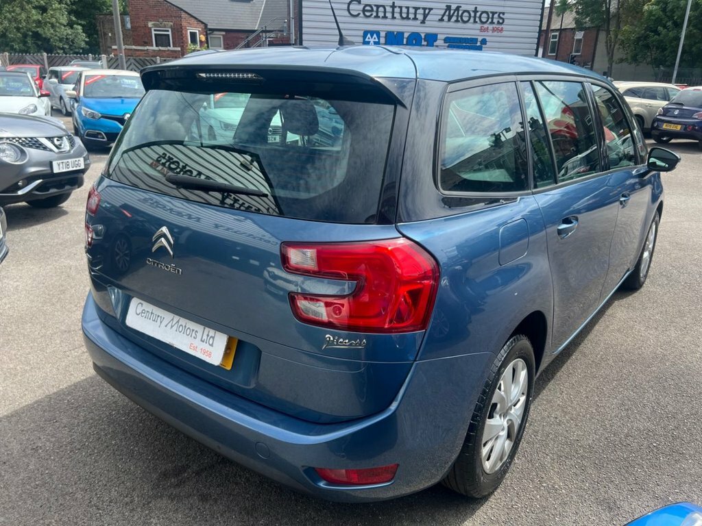 Citroen Grand C4 Picasso 1.6L Vtr Blue #5