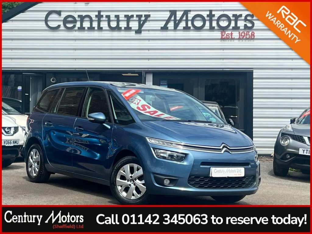 Citroen Grand C4 Picasso 1.6L Vtr Blue