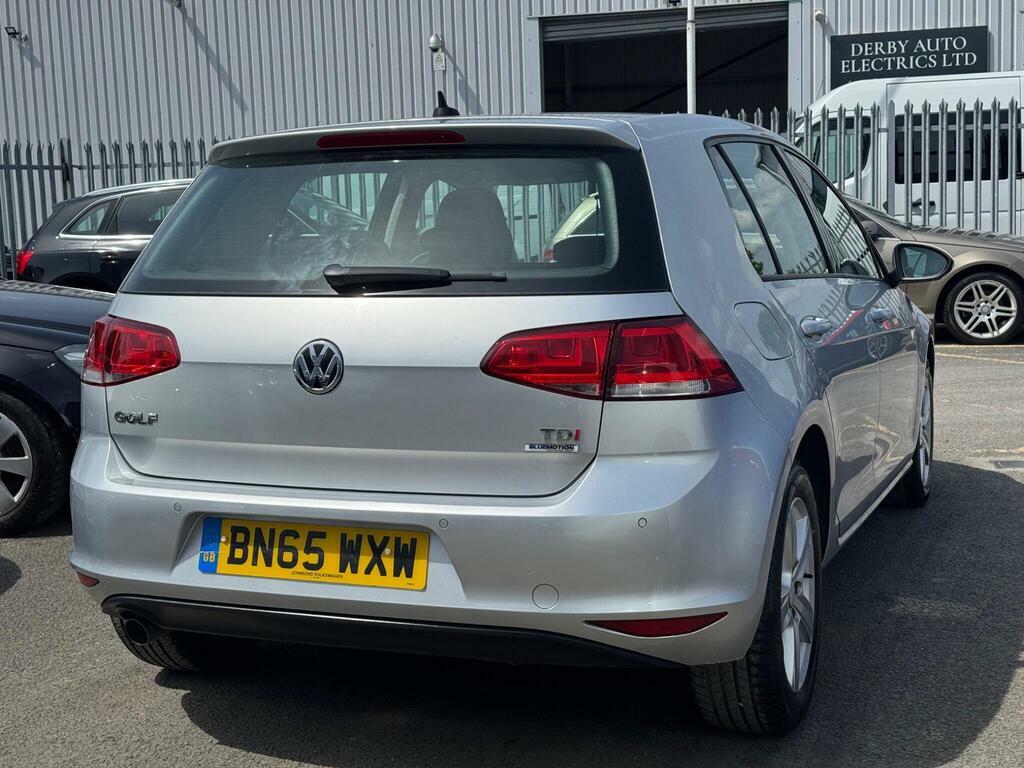 Volkswagen Golf 1.6 Tdi Bluemotion Tech Match Edition Euro 6 S S BN65WXW Silver #4