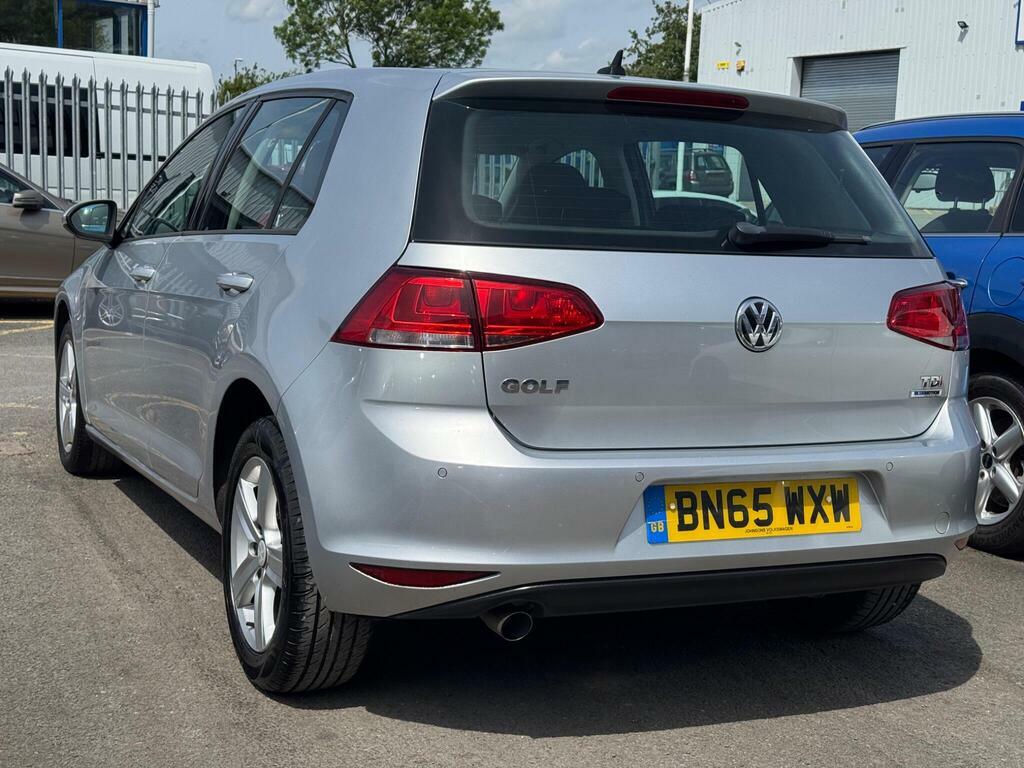 Volkswagen Golf 1.6 Tdi Bluemotion Tech Match Edition Euro 6 S S BN65WXW Silver #3