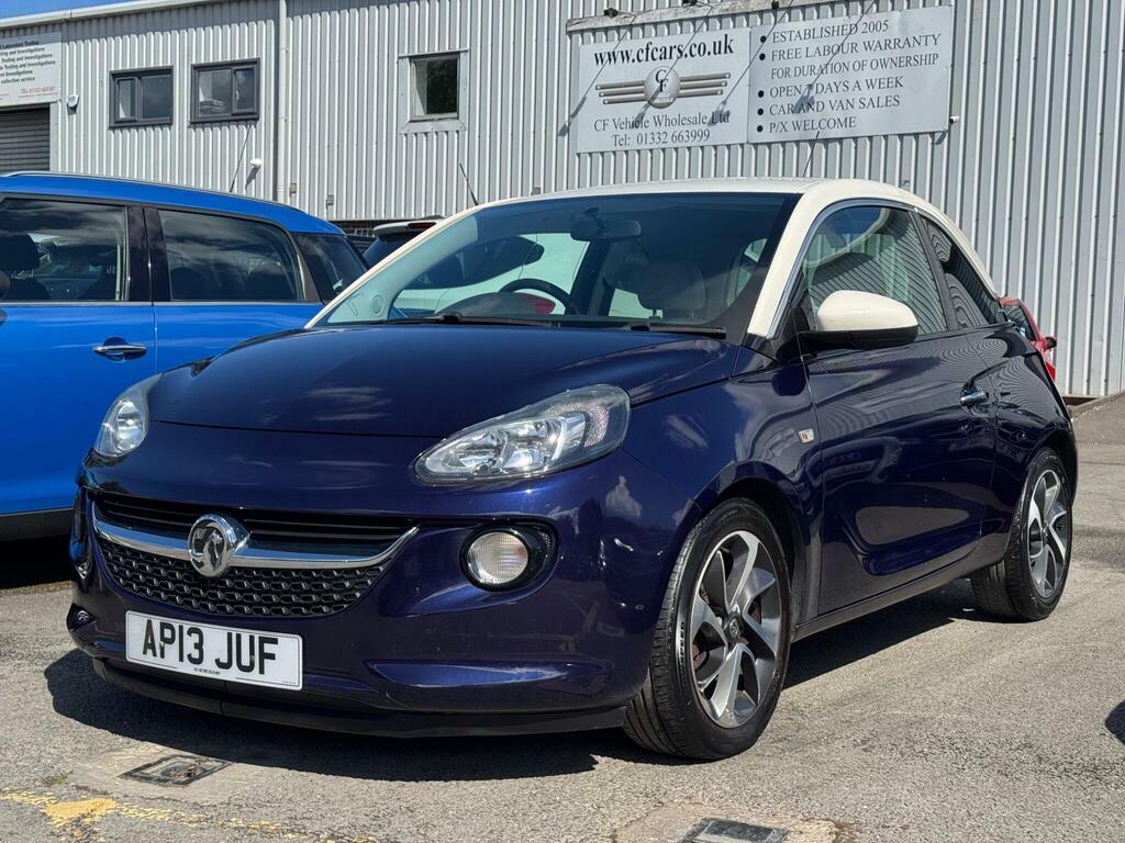 Vauxhall Adam 1.2 16V Jam Euro 5 AP13JUF Blue #2