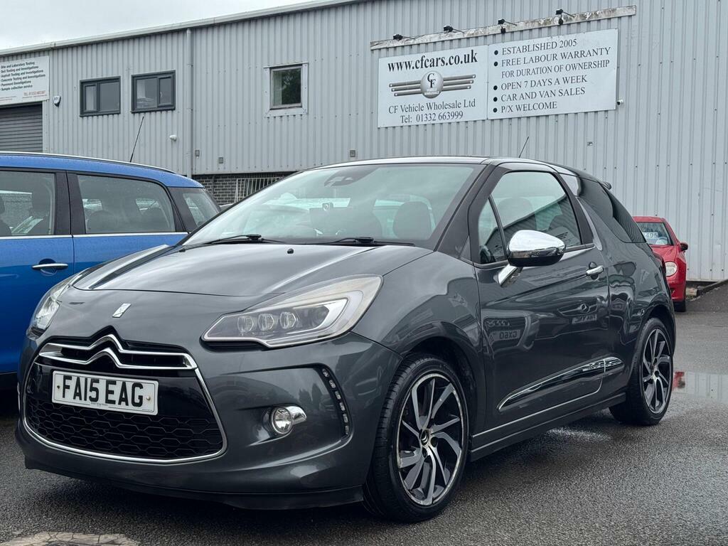 Citroen DS3 1.6 Bluehdi Dsport Plus Euro 6 S S Grey #2