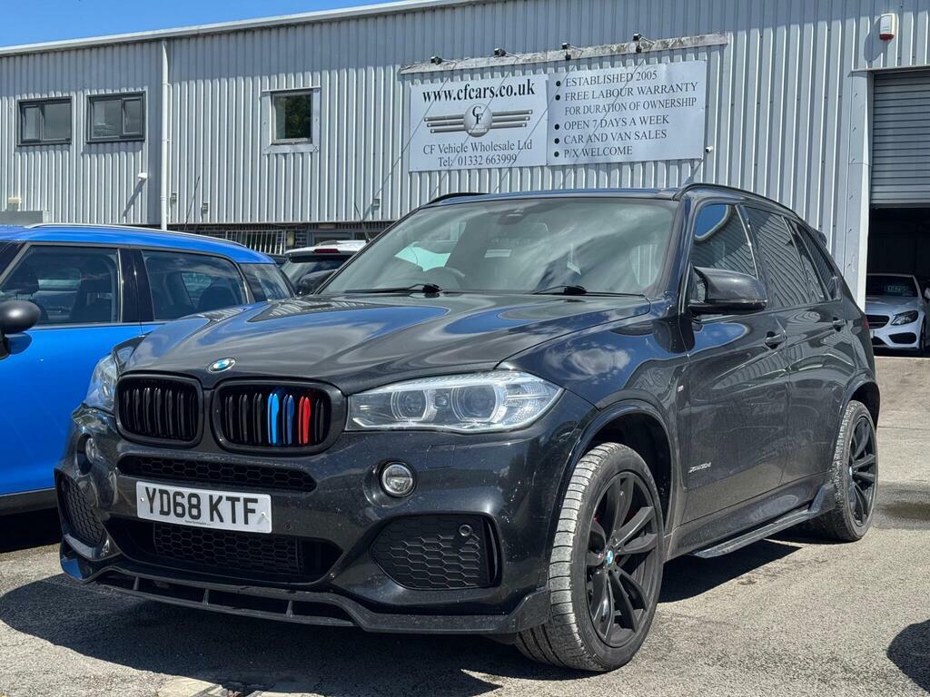 BMW X5 3.0 30D M Sport Xdrive Euro 6 S S YD68KTF Black #2