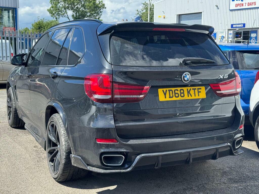 BMW X5 3.0 30D M Sport Xdrive Euro 6 S S YD68KTF Black #3