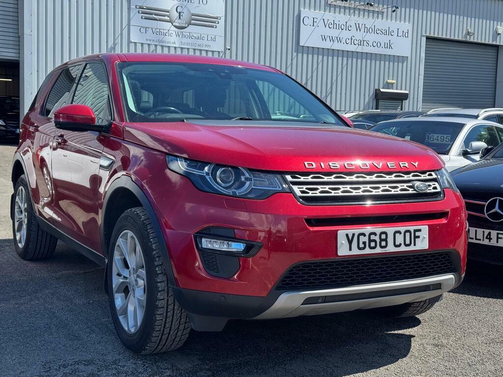 Land Rover Discovery Sport 2.0 Td4 Hse 4Wd Euro 6 S S Red