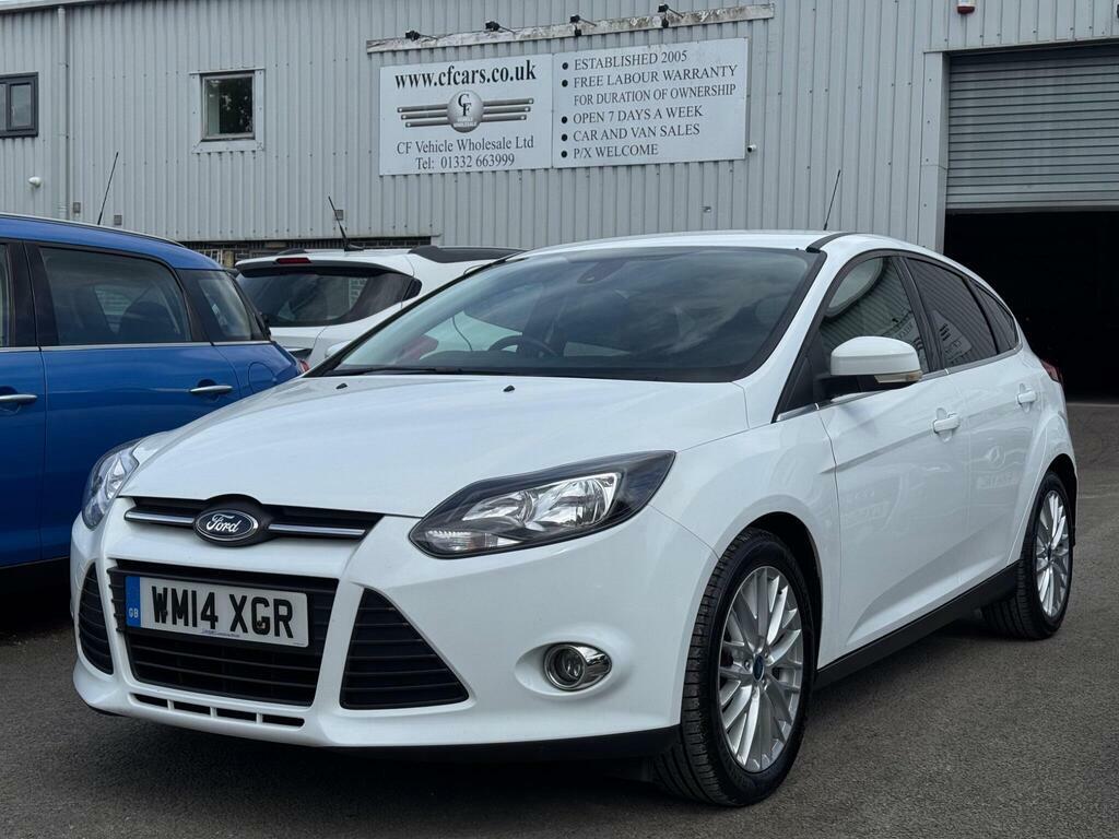 Ford Focus 1.6 Tdci Zetec Euro 5 S S WM14XGR White #3